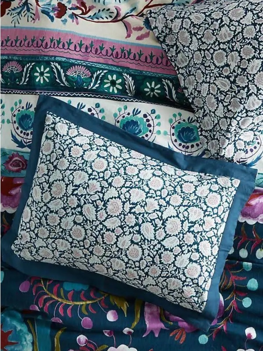 Anthropologie MEZE Two Standard Shams NWT